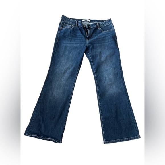 Rubies + Honey Denim - Rubies + Honey Women's Blue Bootcut Jeans Size 16  5-Pocket‎